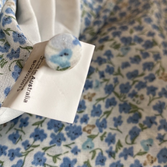 NWOT Showpo 2 piece ruffle skirt set w/ Cropped Blouse - Picture 13 of 15